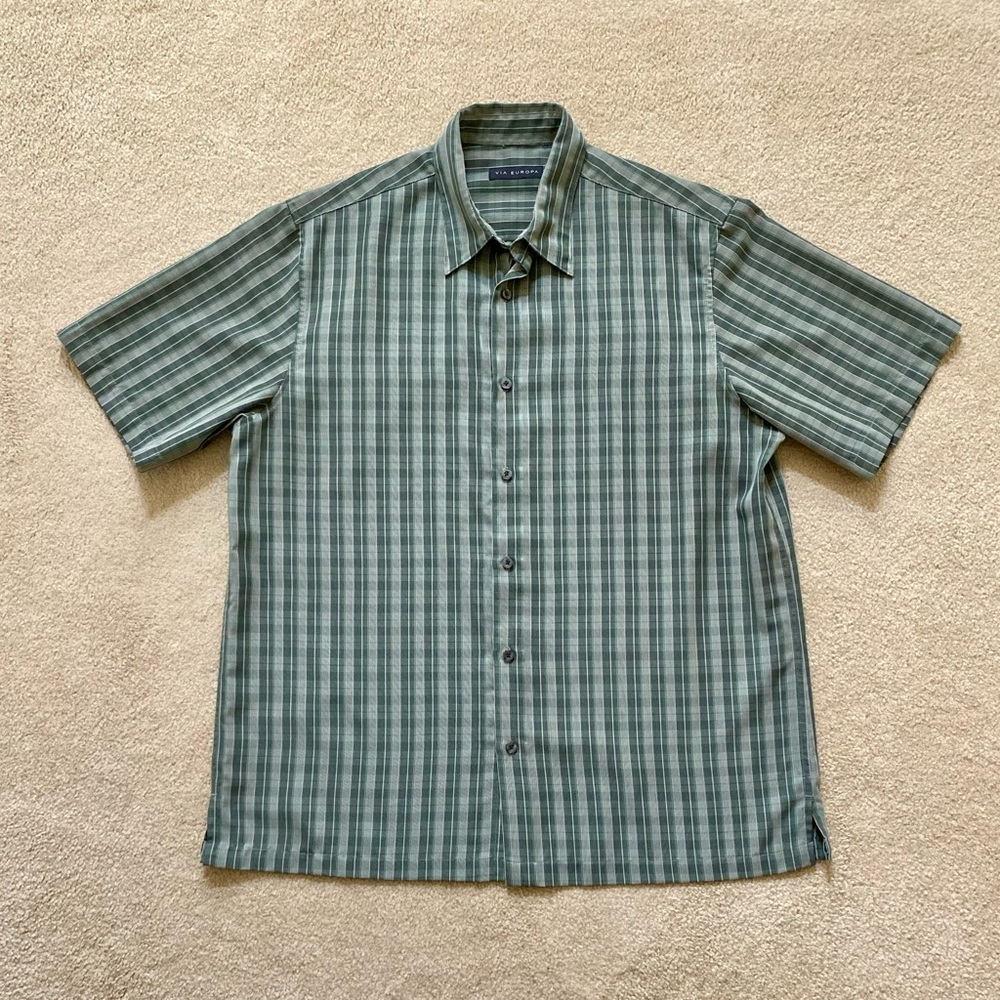 Via Europa Button Down Shirt